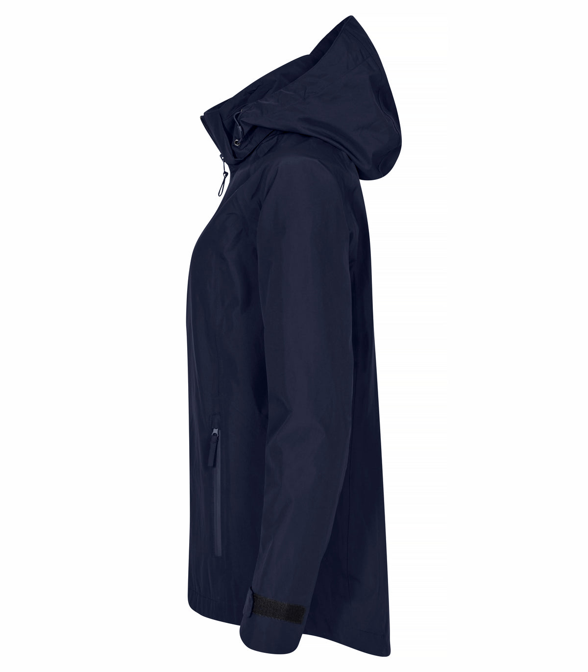 Clique Classic Shell Jacket – dame – Mørk marineblå – venstre side