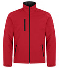 Clique Padded Softshell Jacket – Rød – forside