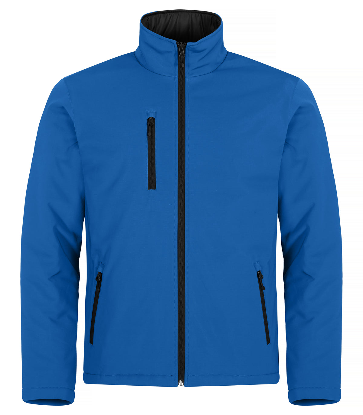 Clique Padded Softshell Jacket – Kongeblå – forside