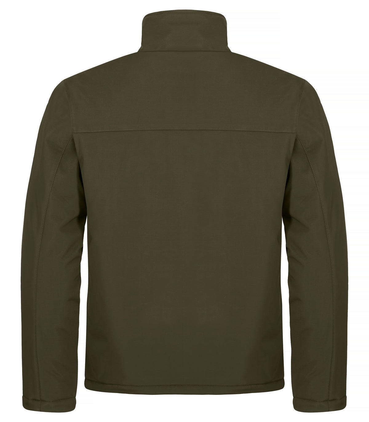 Clique Padded Softshell Jacket – Tåkegrønn – bakside