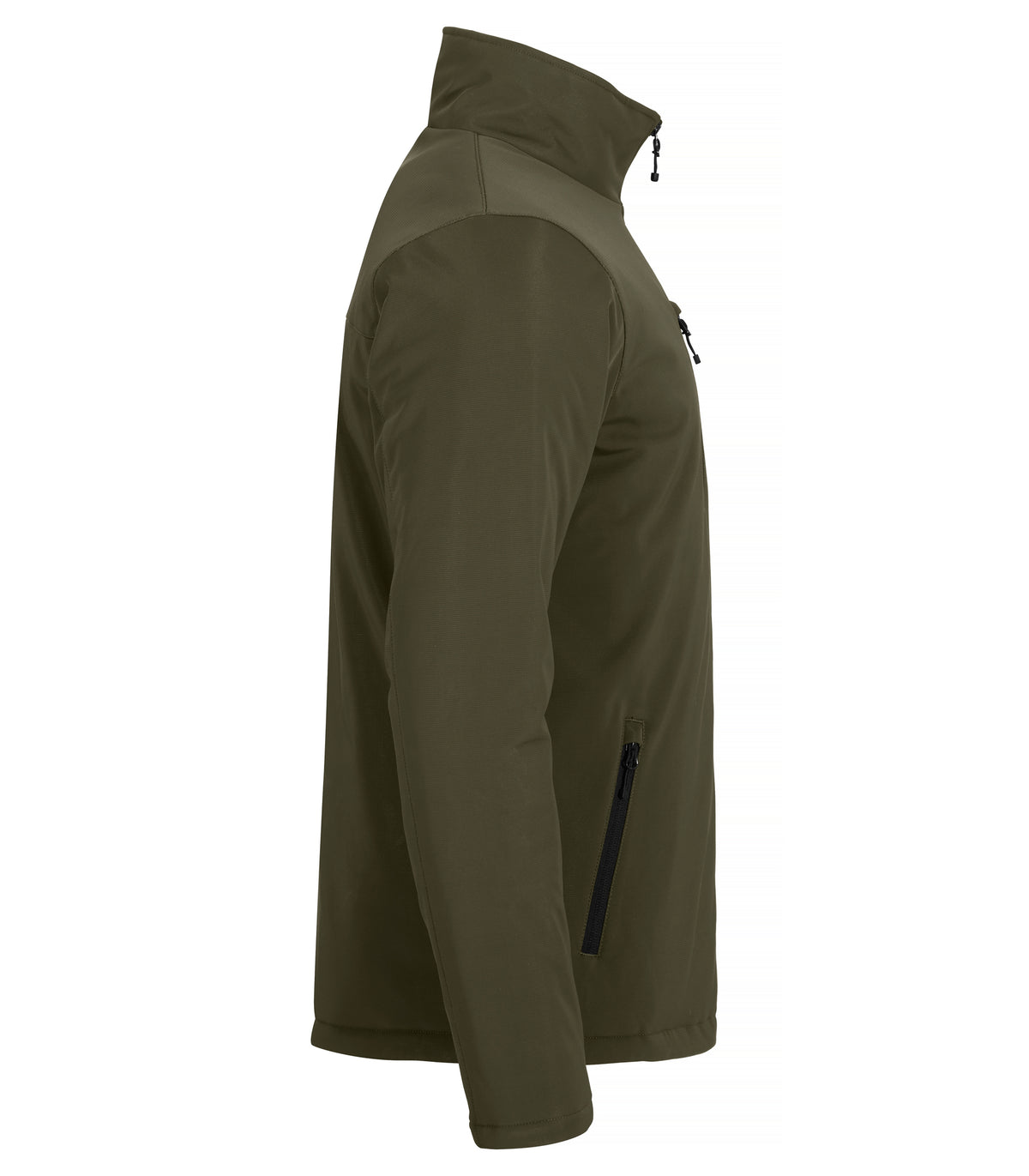 Clique Padded Softshell Jacket – Tåkegrønn – høyre side