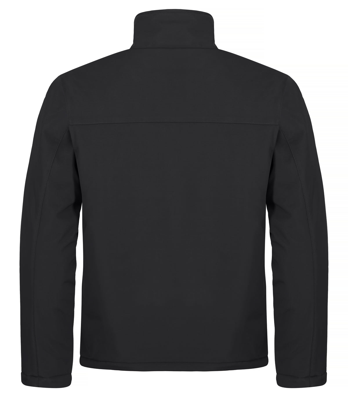 Clique Padded Softshell Jacket – Svart – bakside