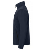 Clique Padded Softshell Jacket – Mørk marineblå – venstre side