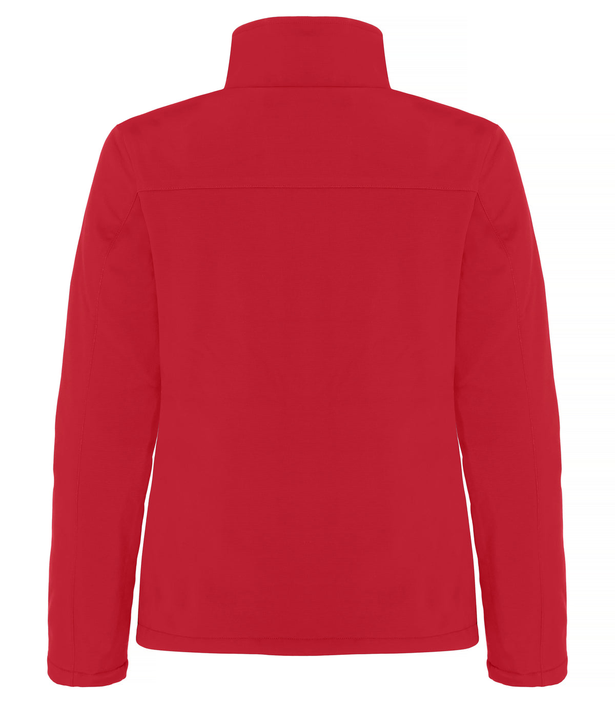 Clique Padded Softshell Jacket – dame – Rød – bakside