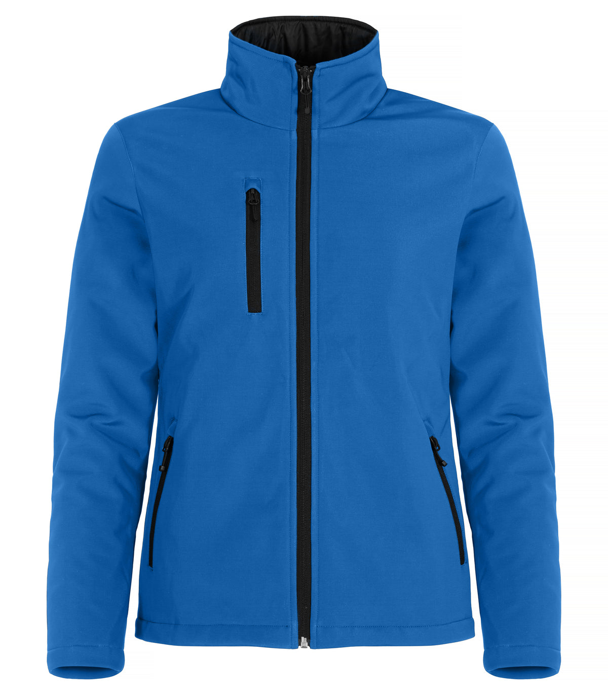 Clique Padded Softshell Jacket – dame – Kongeblå – forside