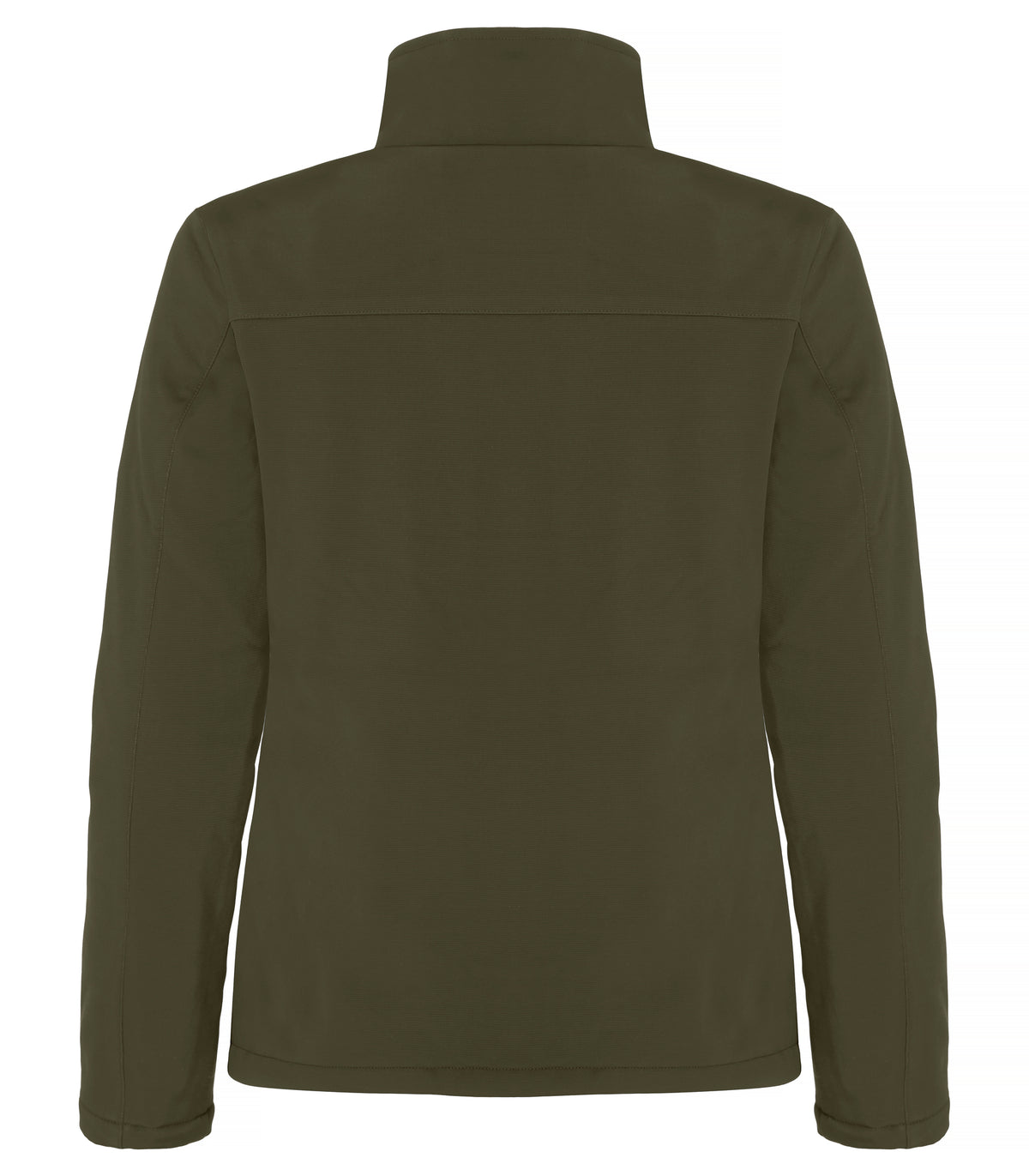 Clique Padded Softshell Jacket – dame – Tåkegrønn – bakside