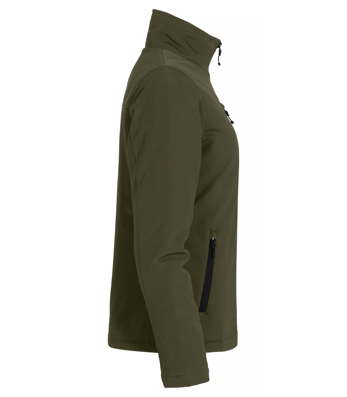 Clique Padded Softshell Jacket – dame – Tåkegrønn – høyre side
