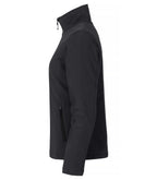 Clique Padded Softshell Jacket – dame – Svart – venstre side