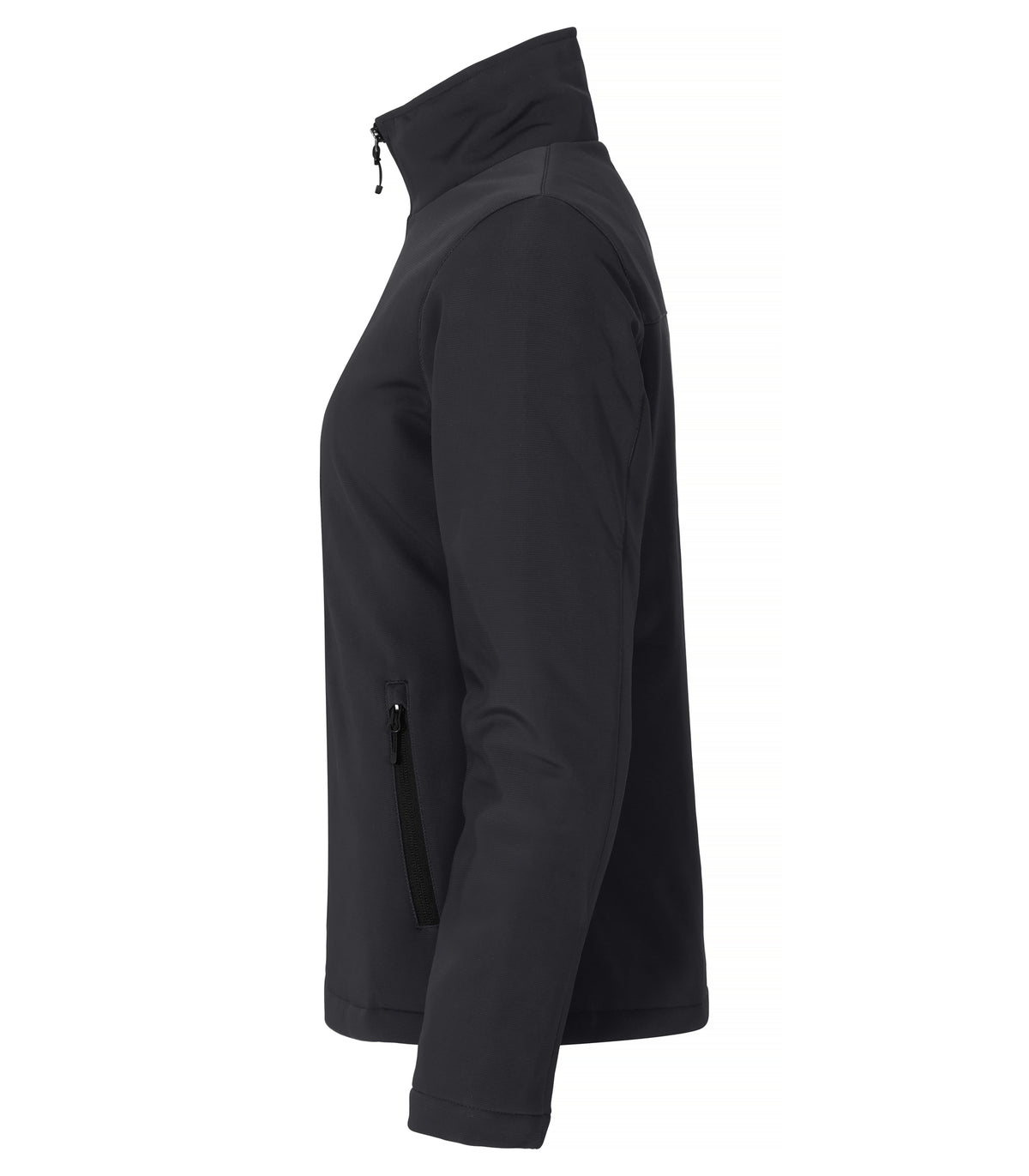 Clique Padded Softshell Jacket – dame – Svart – venstre side