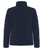 Clique Padded Softshell Jacket – dame – Mørk marineblå – bakside