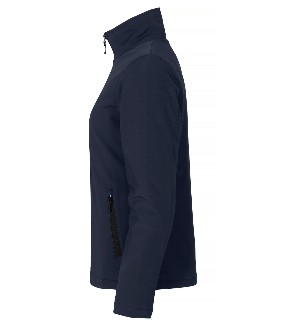 Clique Padded Softshell Jacket – dame – Mørk marineblå – venstre side