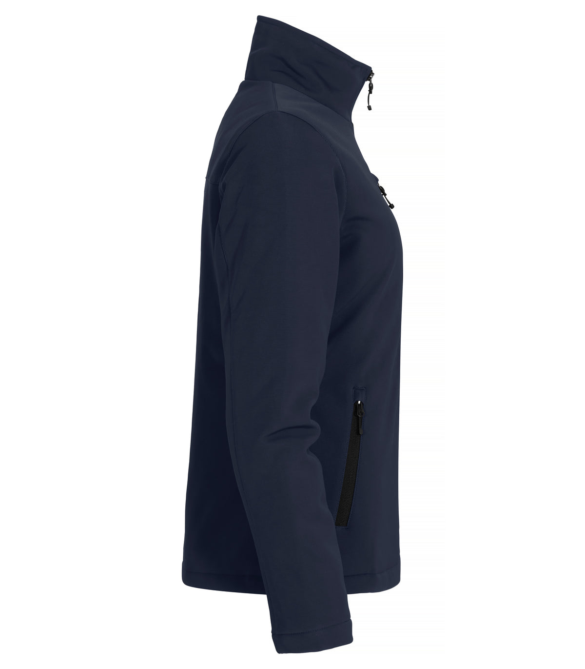 Clique Padded Softshell Jacket – dame – Mørk marineblå – høyre side