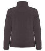 Clique Padded Softshell Jacket – dame – Mørk grå – bakside