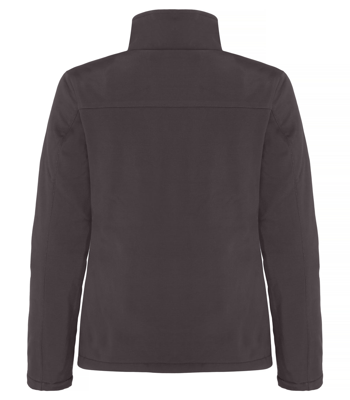 Clique Padded Softshell Jacket – dame – Mørk grå – bakside