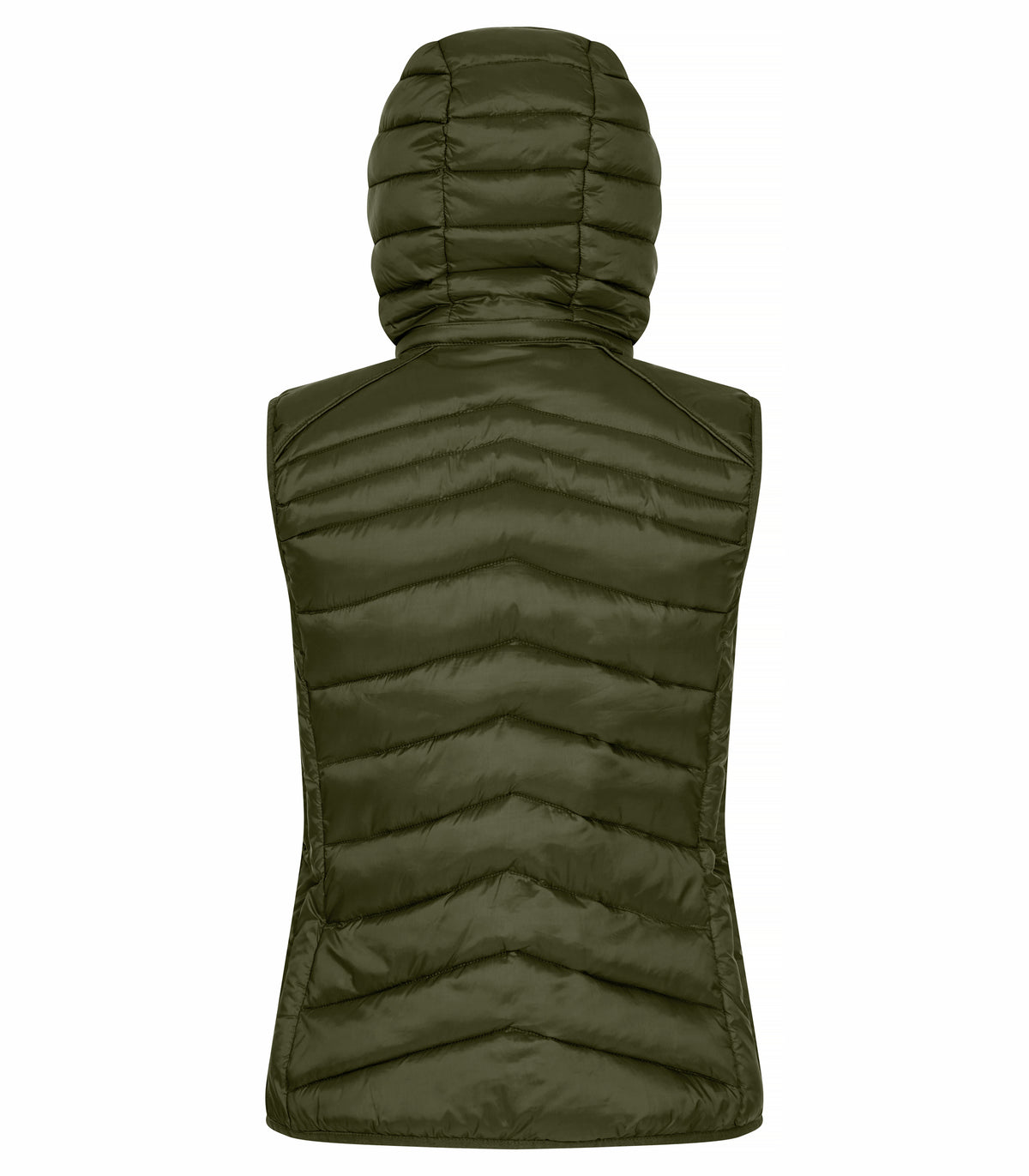 Clique Idaho Vest – dame – Tåkegrønn – bakside