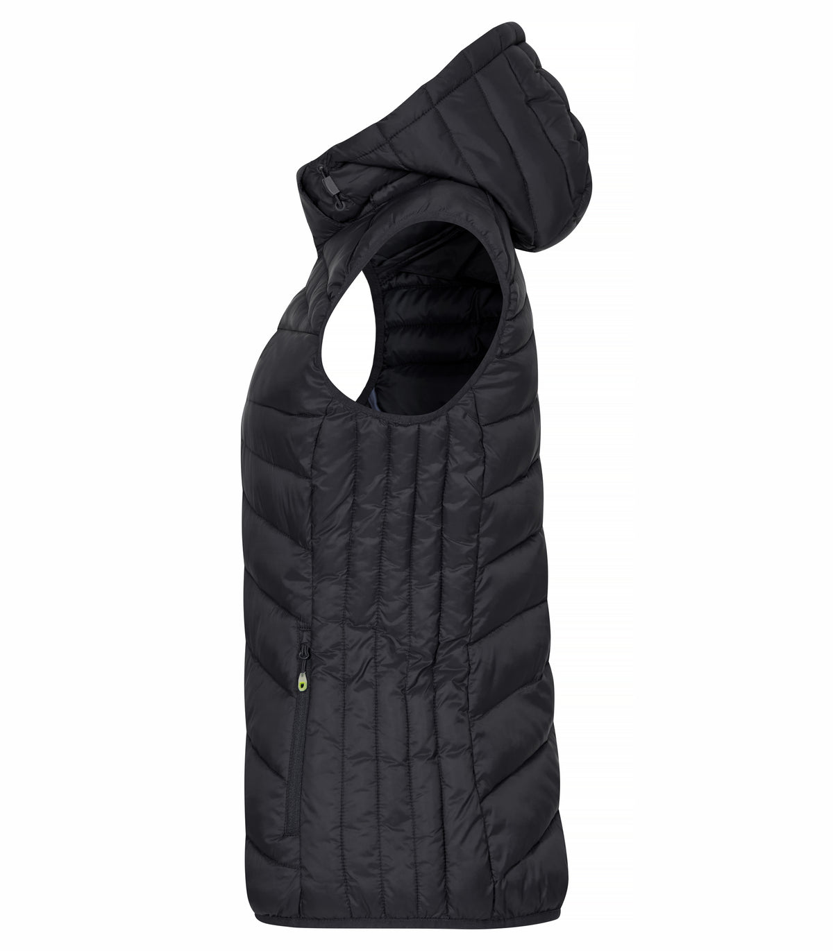 Clique Idaho Vest – dame – Svart – venstre side