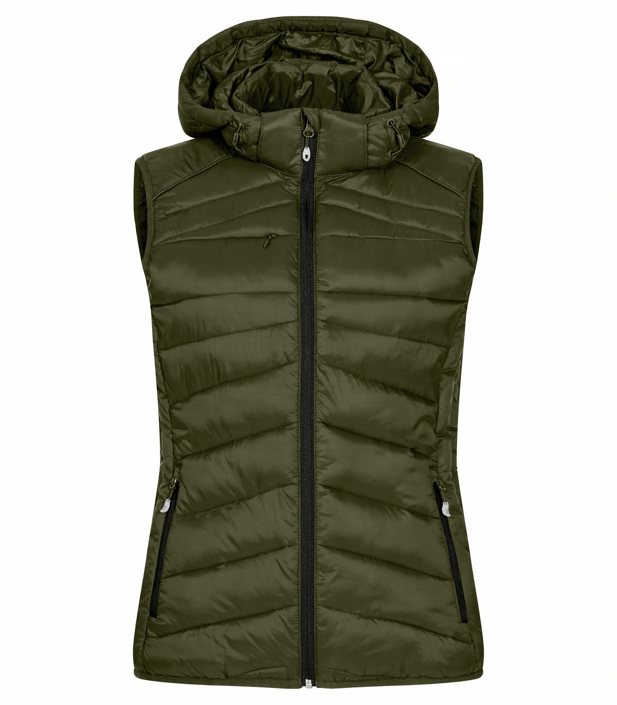 Clique Idaho Vest – dame – Tåkegrønn – forside