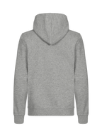 Clique Miami Hoody – junior – Gråmelert – bakside
