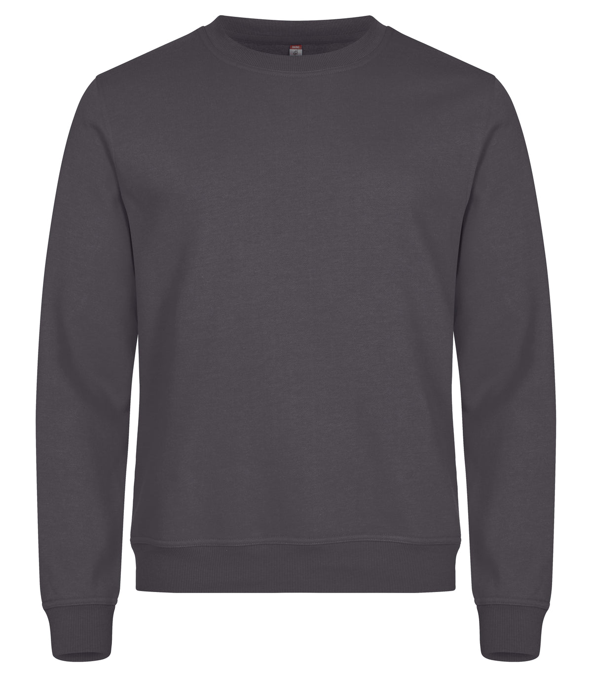 Clique Miami Roundneck – Metallgrå – forside