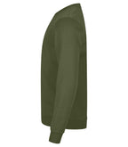 Clique Miami Roundneck – Armygrønn – venstre side