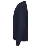 Clique Miami Roundneck – Mørk marineblå – venstre side