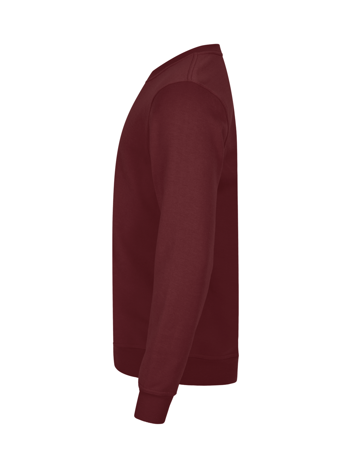 Clique Miami Roundneck – Burgunder – venstre side