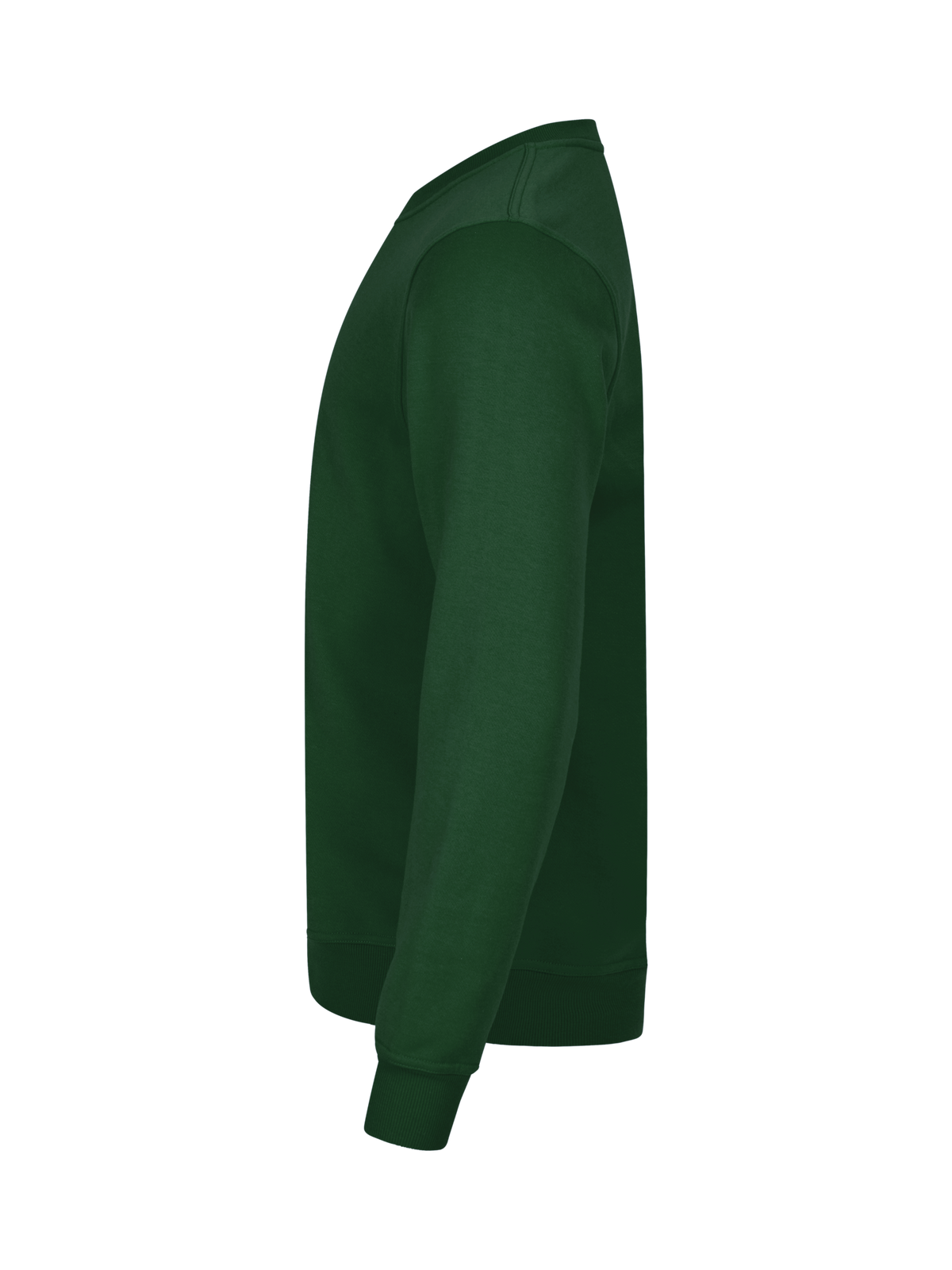 Clique Miami Roundneck – Flaskegrønn – venstre side