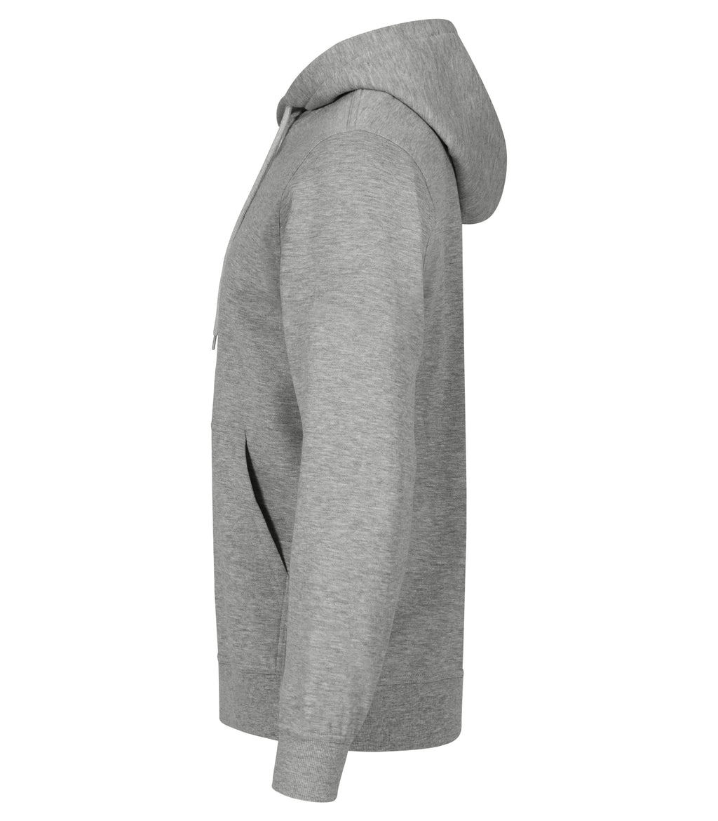 Clique Miami Hoody – Gråmelert – venstre side