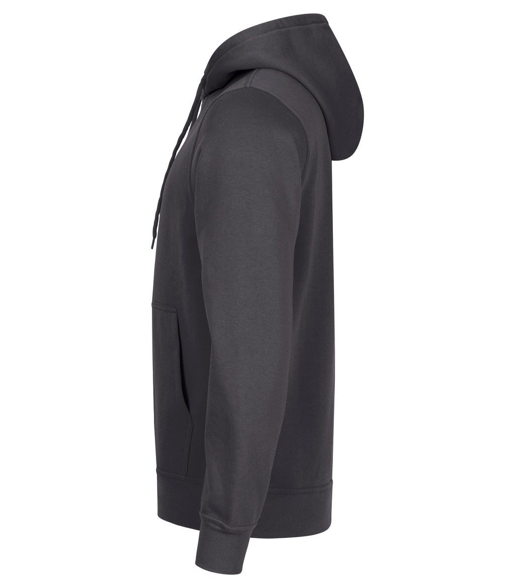 Clique Miami Hoody – Metallgrå – venstre side