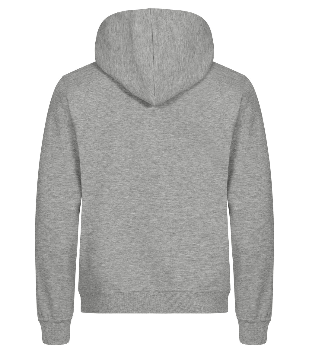 Clique Miami Hoody – Gråmelert – bakside