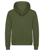 Clique Miami Hoody – Armygrønn – bakside