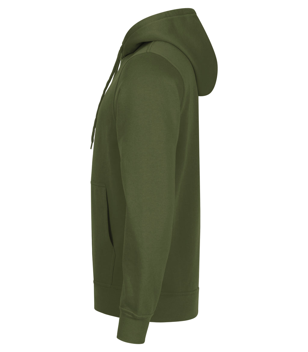Clique Miami Hoody – Armygrønn – venstre side