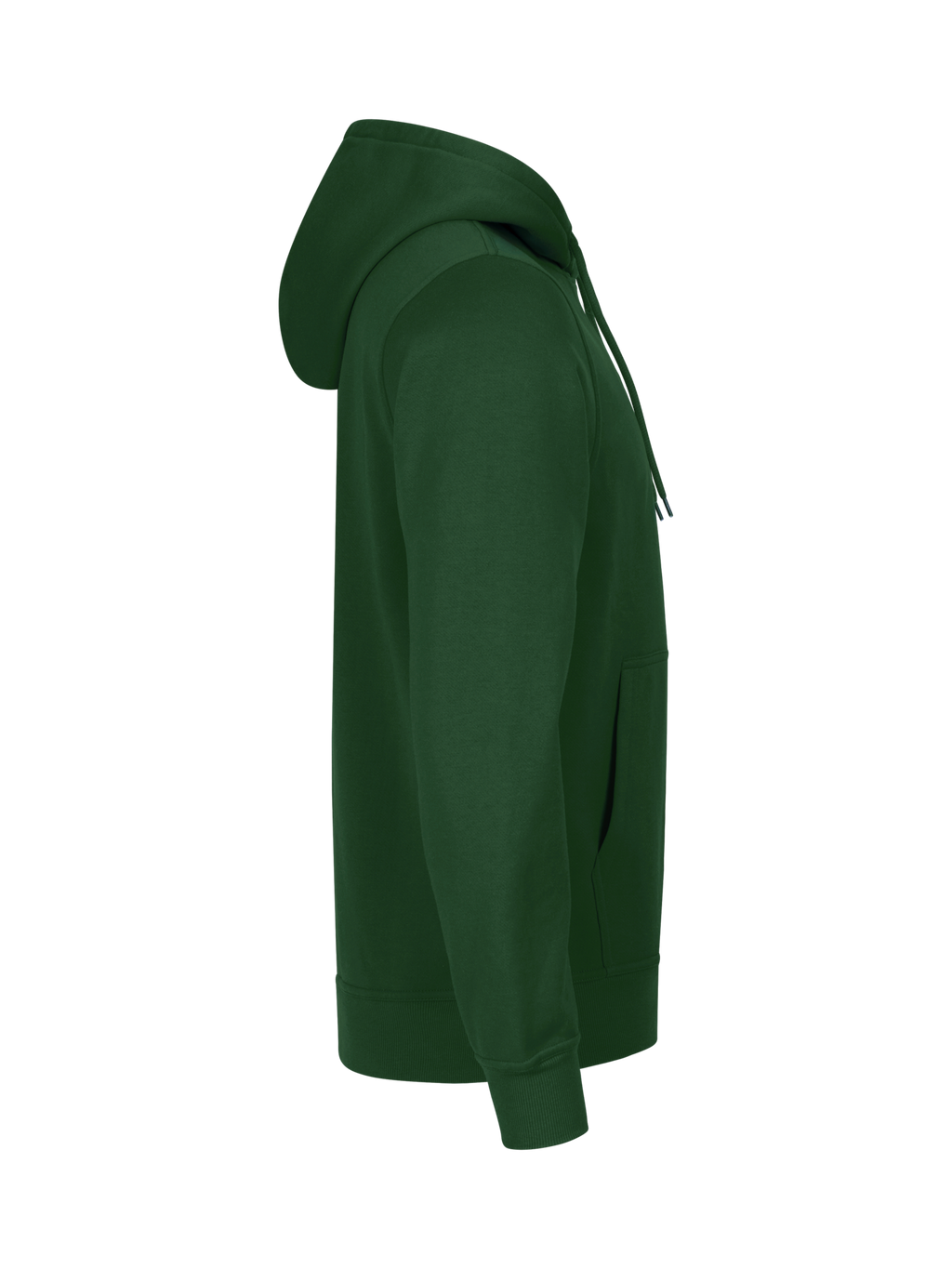 Clique Miami Hoody – Flaskegrønn – venstre side