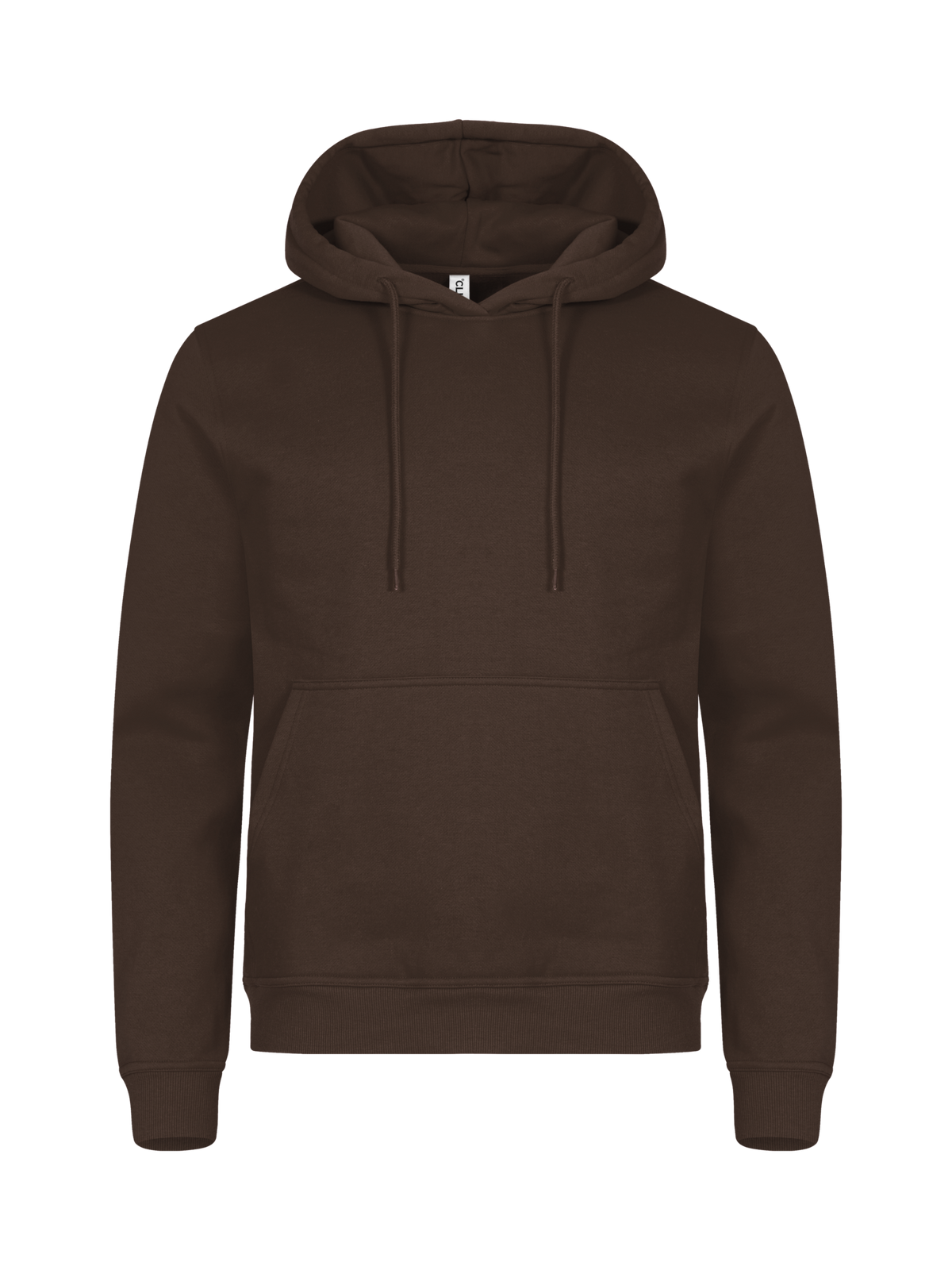 Clique Miami Hoody – Mørk mokka – forside