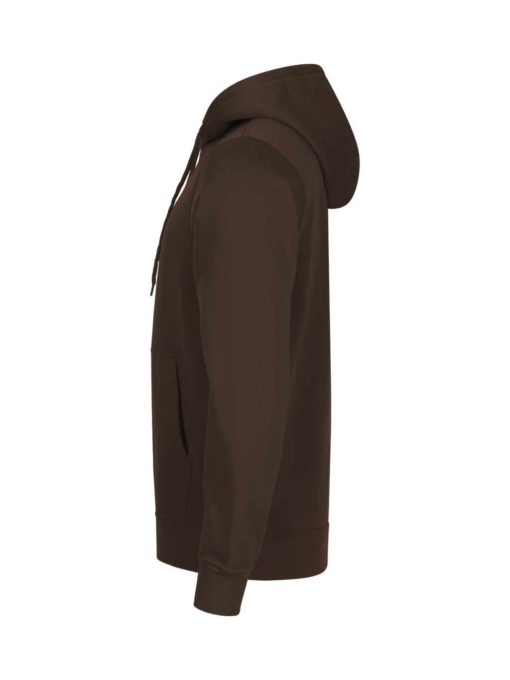 Clique Miami Hoody – Mørk mokka – venstre side