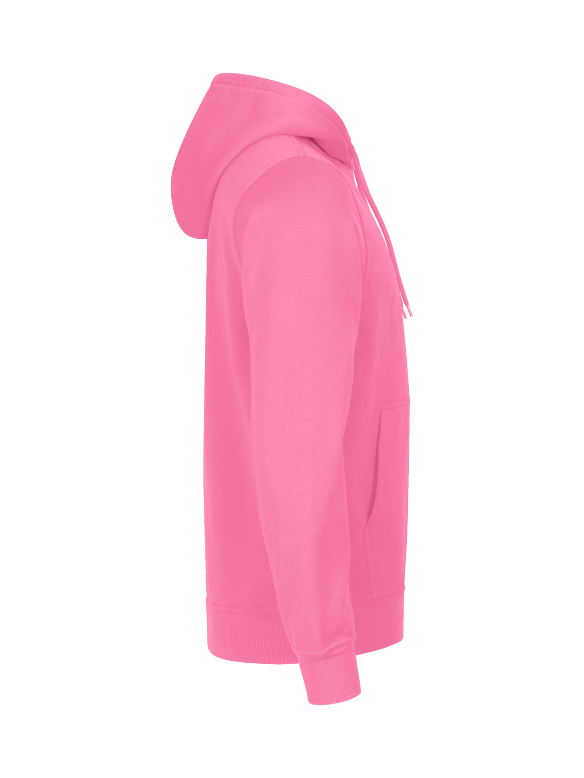 Clique Miami Hoody – Sterk rosa – høyre side