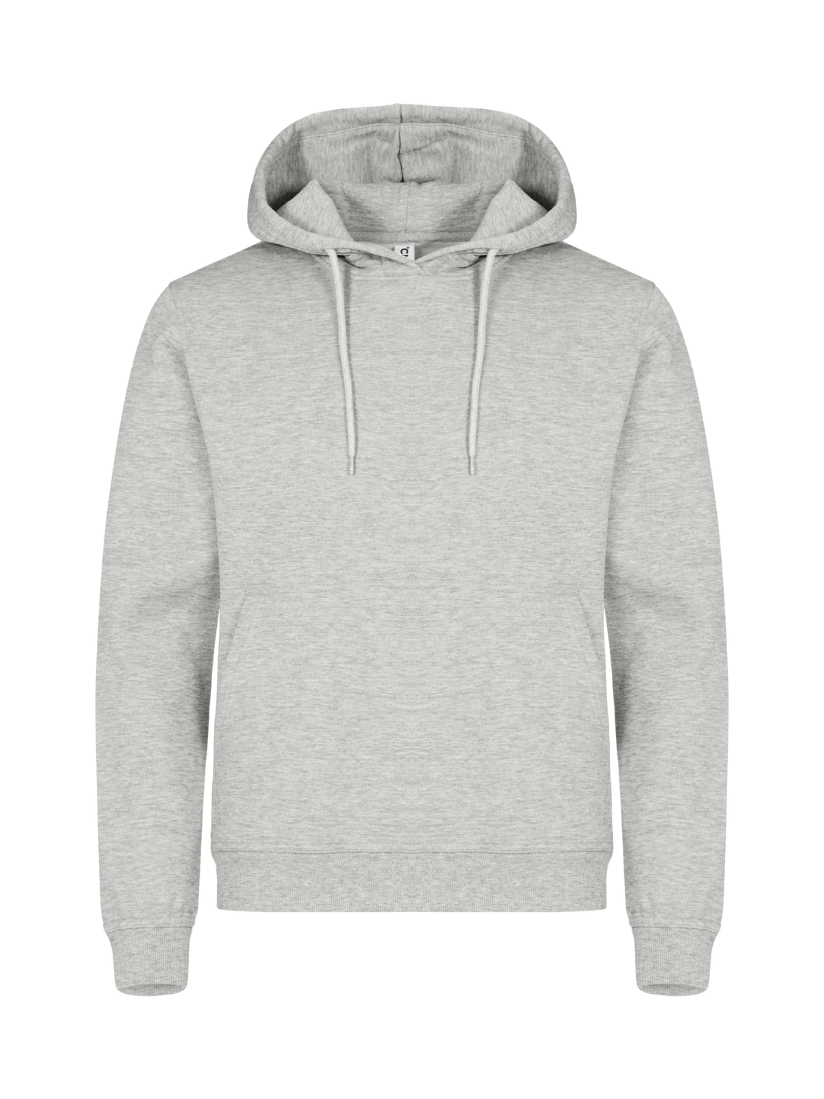Clique Miami Hoody – Askegrå – forside