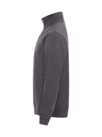 Clique Miami Half Zip – Metallgrå – venstre side