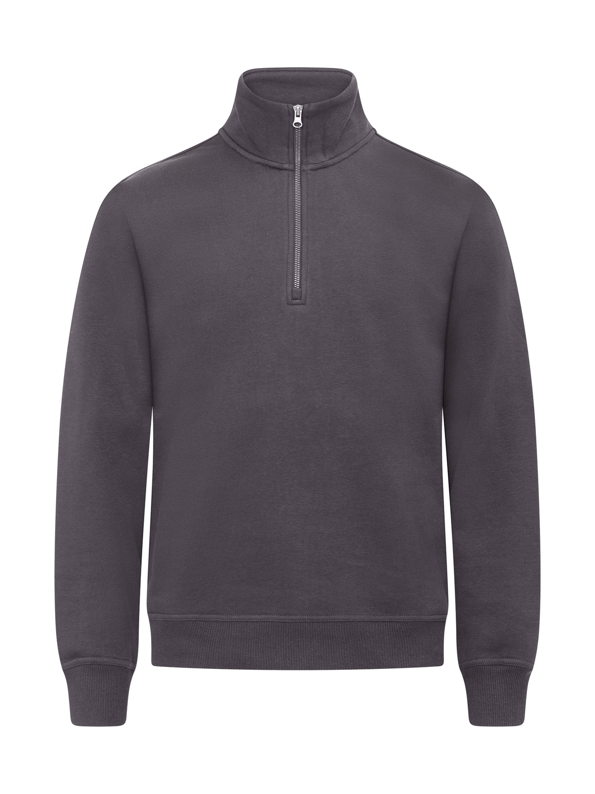Clique Miami Half Zip – Metallgrå – forside
