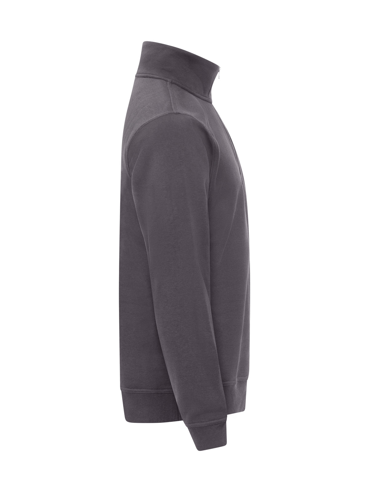 Clique Miami Half Zip – Metallgrå – høyre side