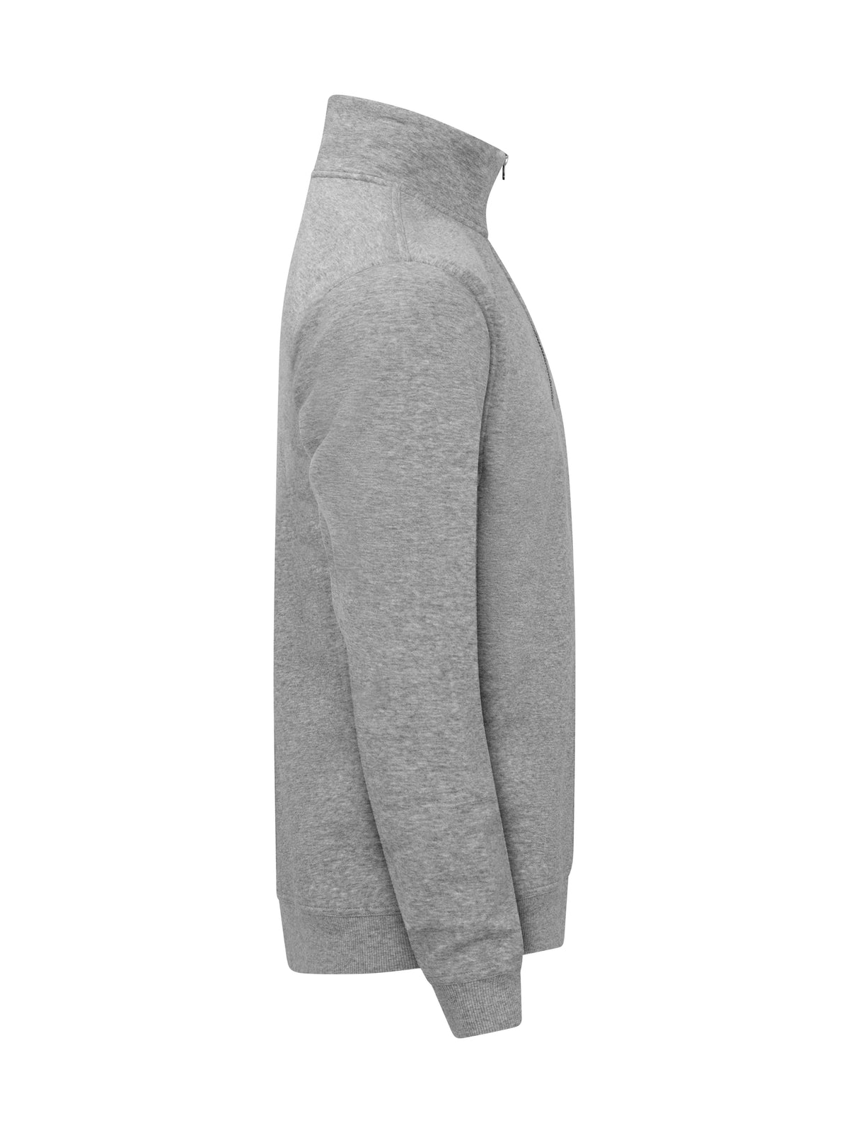 Clique Miami Half Zip – Gråmelert – høyre side