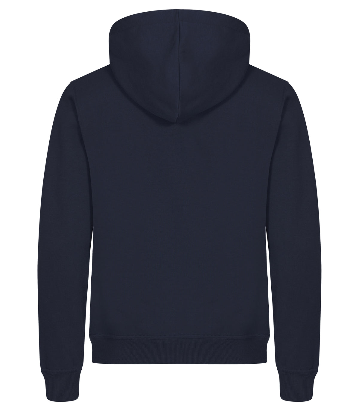 Clique Miami Hoody Full Zip – Mørk marineblå – bakside