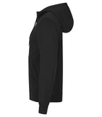 Clique Miami Hoody Full Zip – Svart – venstre side