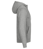 Clique Miami Hoody Full Zip – Gråmelert – høyre side