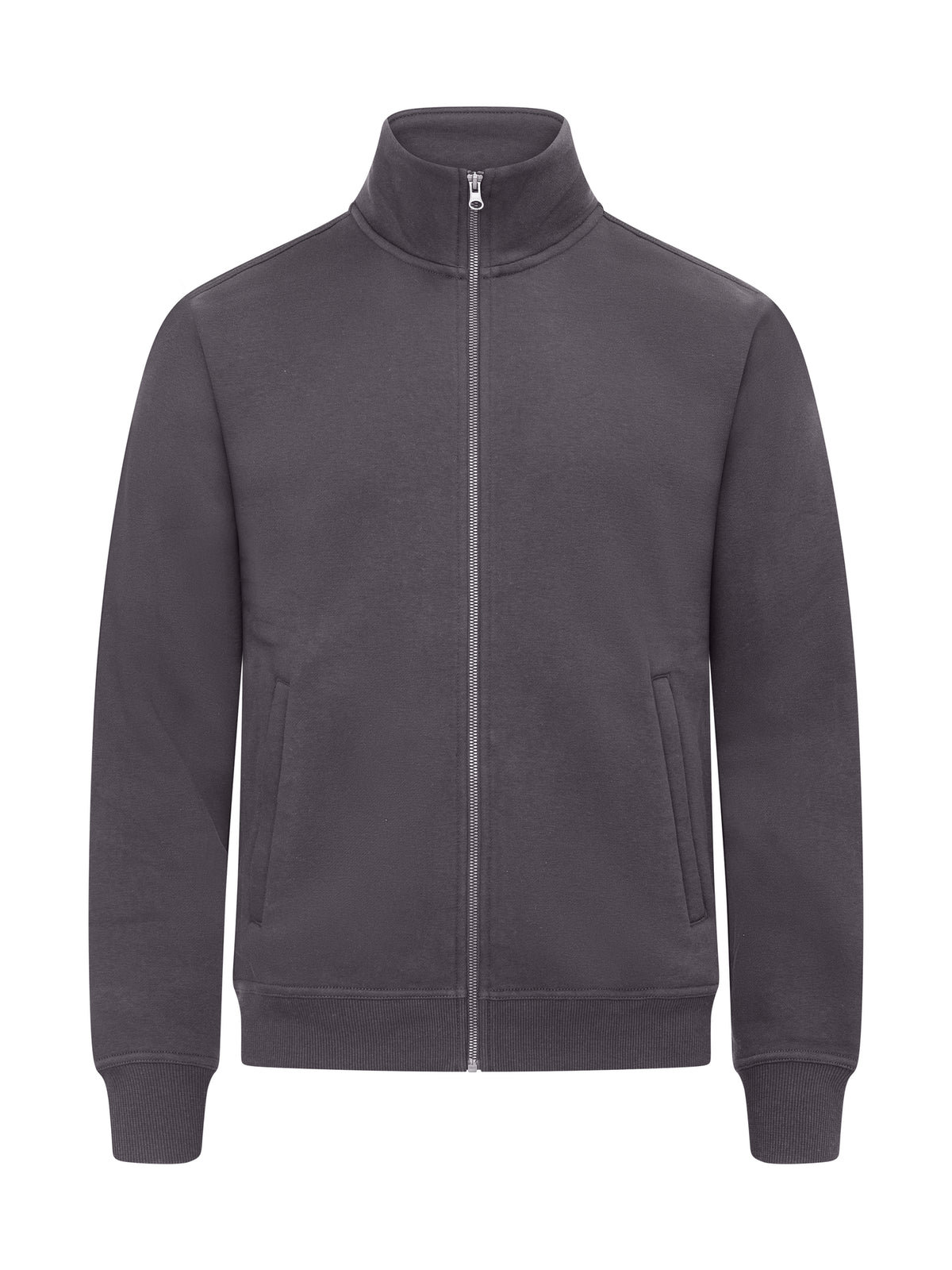 Clique Miami Cardigan – Metallgrå – forside