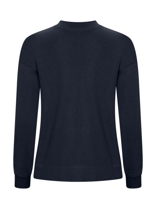 Clique Miami PRO Roundneck – dame – Mørk marineblå – bakside
