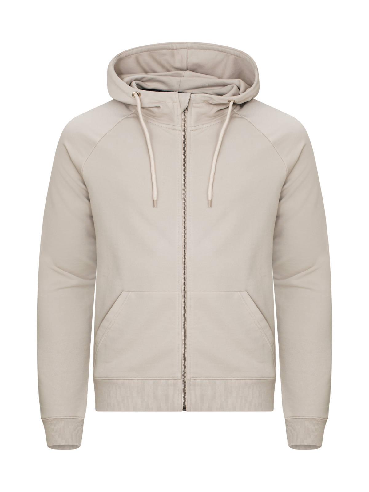Clique Miami PRO Hoody Full Zip – Stein – forside