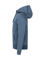 Clique Miami PRO Hoody Full Zip – Stålblå – venstre side