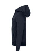 Clique Miami PRO Hoody Full Zip – Mørk marineblå – venstre side