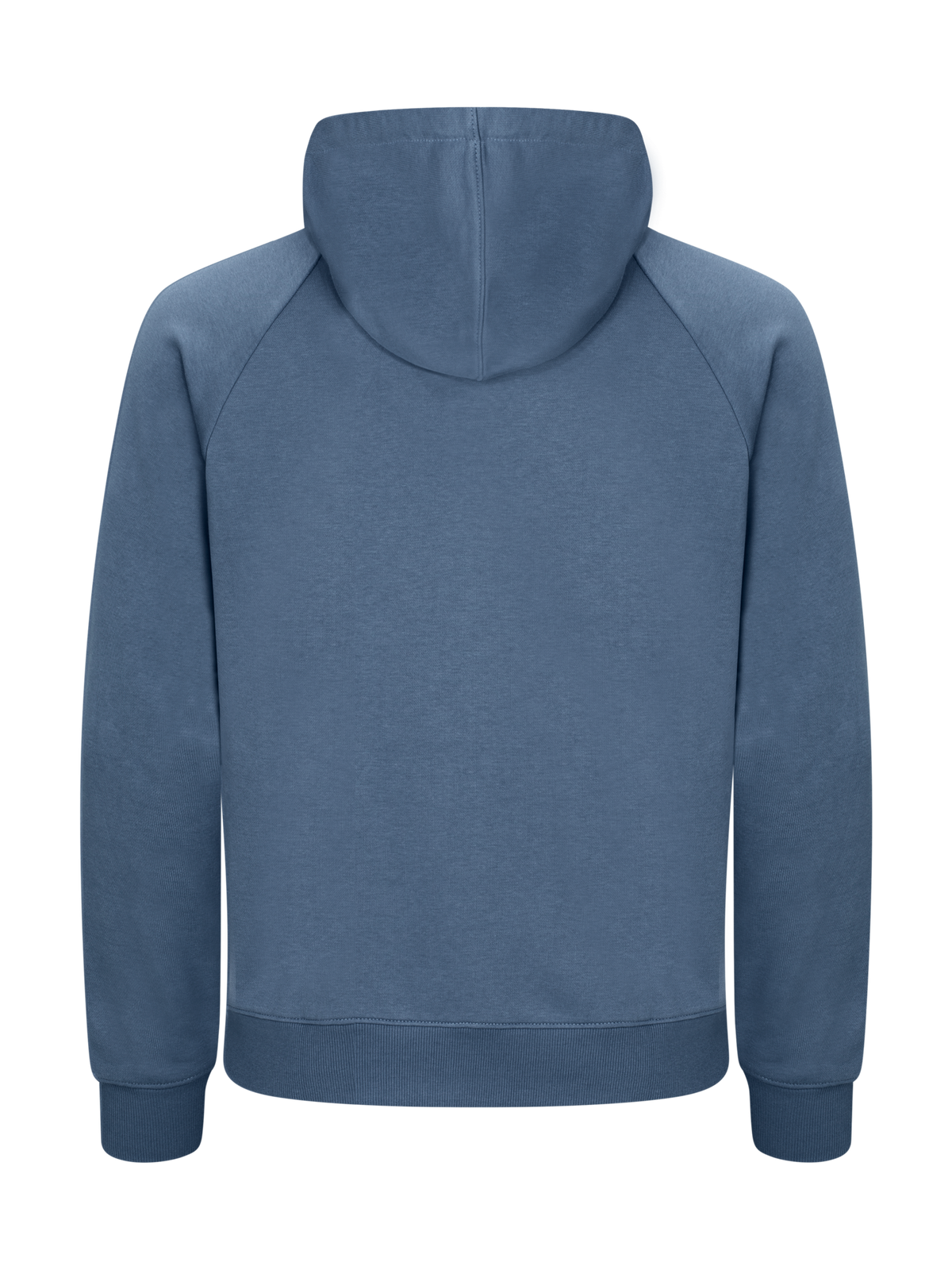 Clique Miami PRO Hoody Full Zip – Stålblå – bakside
